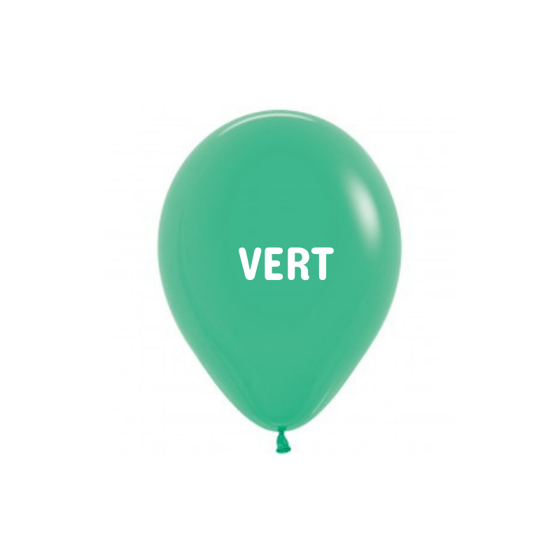 mini ballon sempertex vert