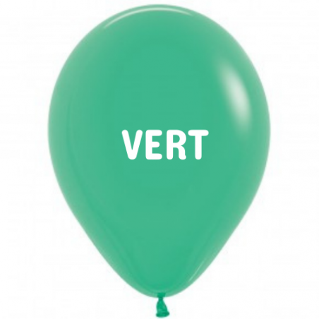 mini ballon sempertex vert
