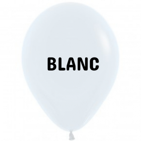 ballons 30cm sempertex blanc