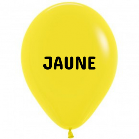 25 x ballons 40cm sempertex jaune