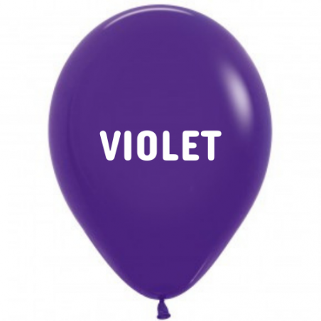 25 x ballons 40cm sempertex violet