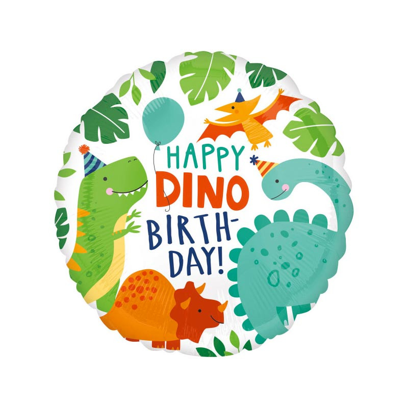 Ballon Dino Anniversaire