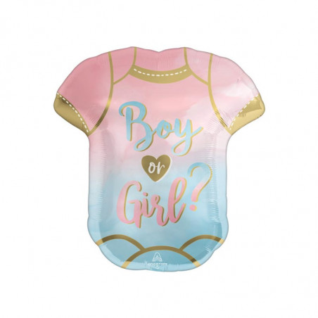 Ballon Body Gender Reveal Boy or Girl