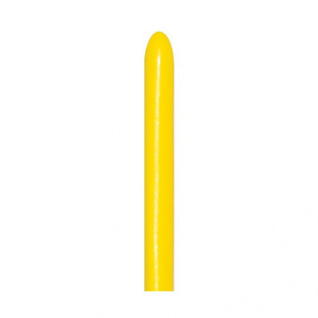 Ballon à sculpter jaune - 260 sempertex