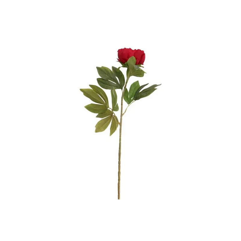 Pivoine Mauve Gros Bouton Fleur Artificielle Premium