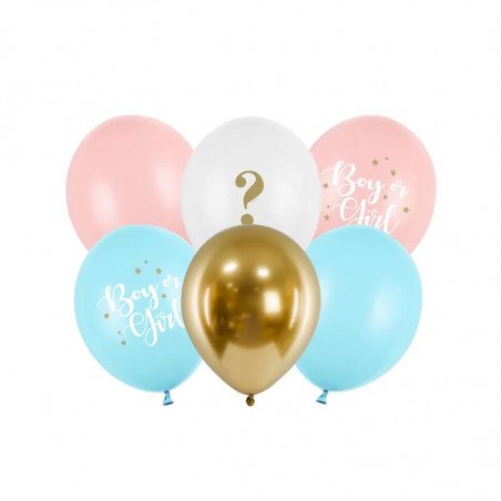 Bouquet latex gender reveal