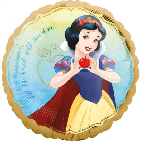 Ballon rond Blanche Neige Princesse Disney