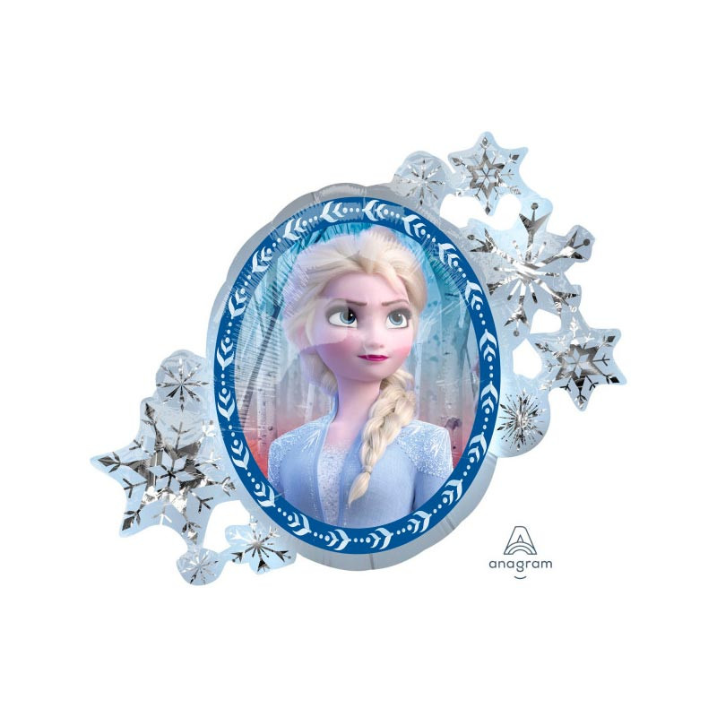 Frozen - Reveil en Bois Reine Des Neiges (Anna & Elsa)