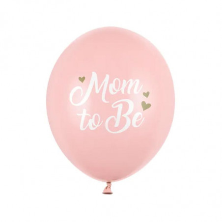 Ballons rose pastel