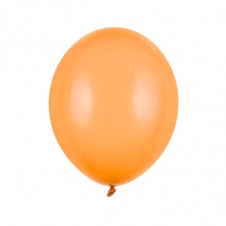 10 Ballons Gonflables en Latex Orange clair