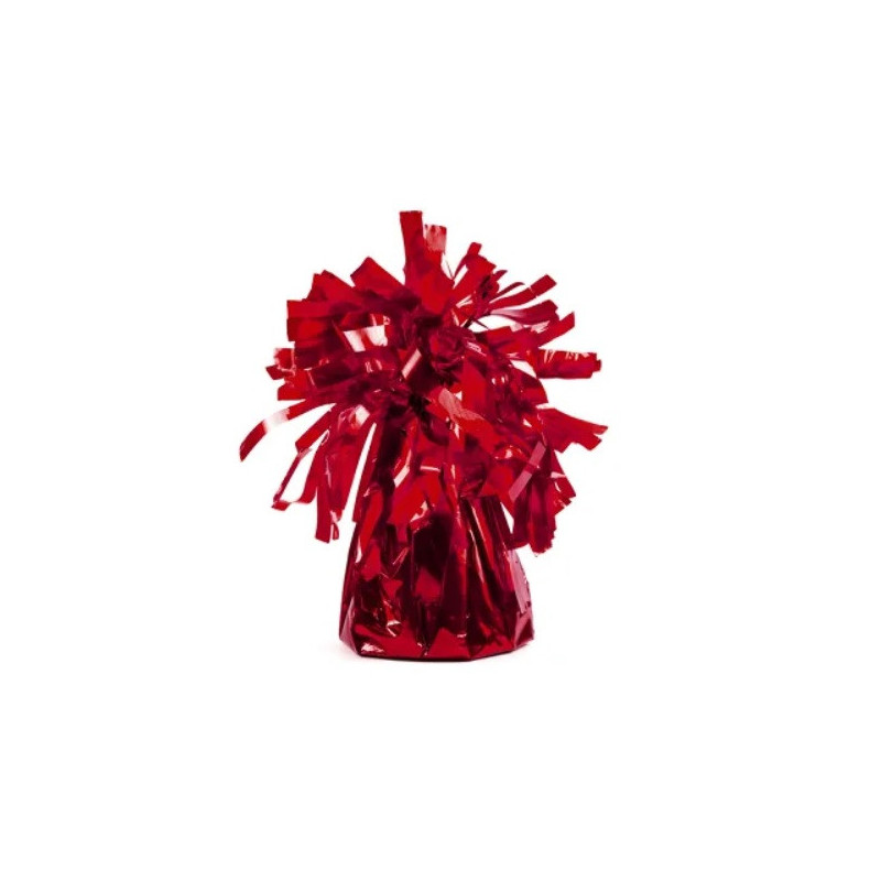 contrepoids rouge bouquet de ballons