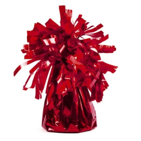 contrepoids rouge bouquet de ballons