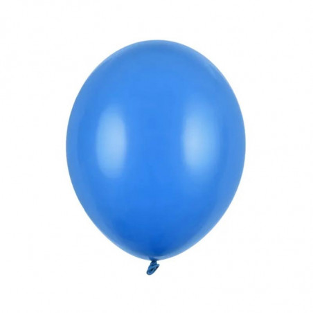 10 Ballons Latex Bleu Fête