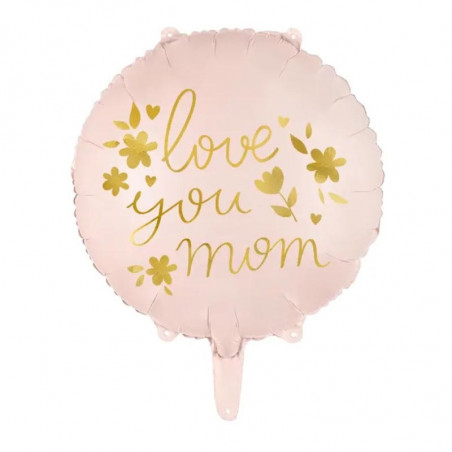 ballon alu I love you mum