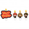 Bougies Harry Potter x 4