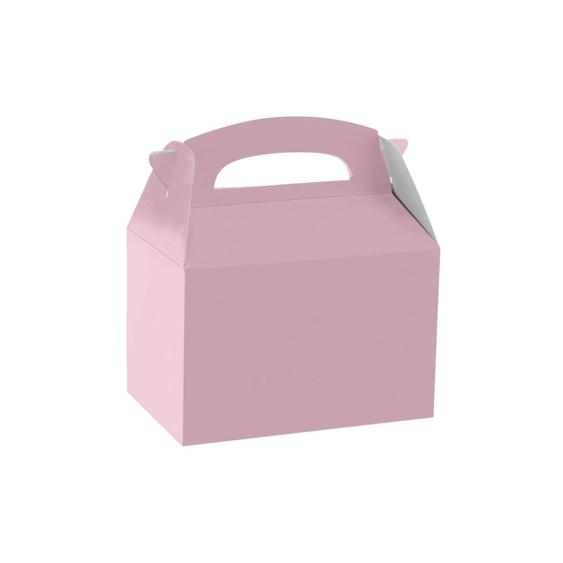 Boite happy meal en rose clair
