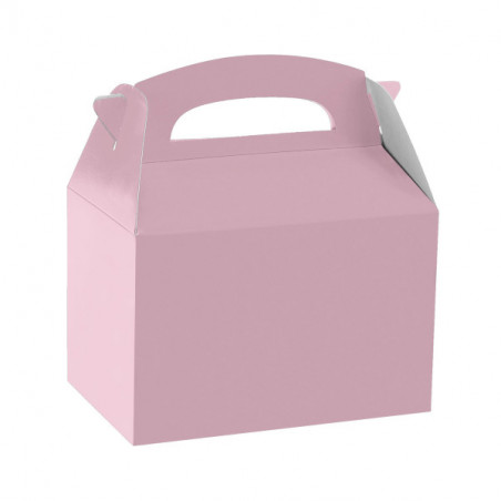 Boite happy meal en rose clair