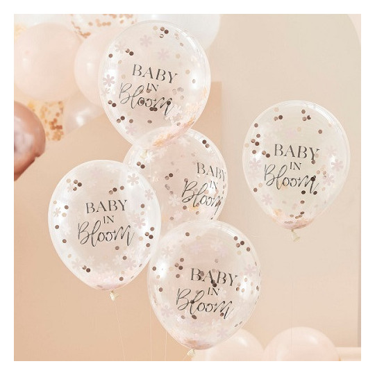 Décoration De Gâteau Baby In Bloom Pour Fête Prénatale 15,2 Cm