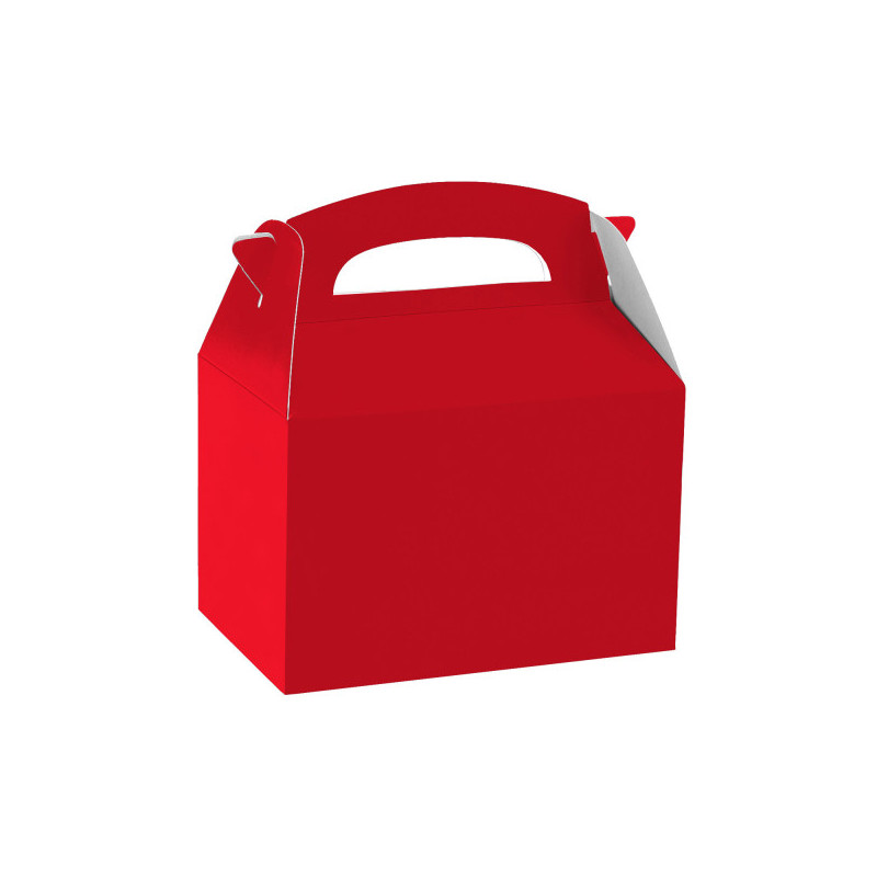 boîte lunch box rouge a personnaliser cadeaux invites