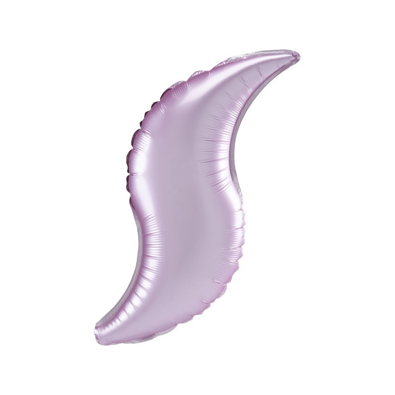 Ballon queue de sirène rose pastel