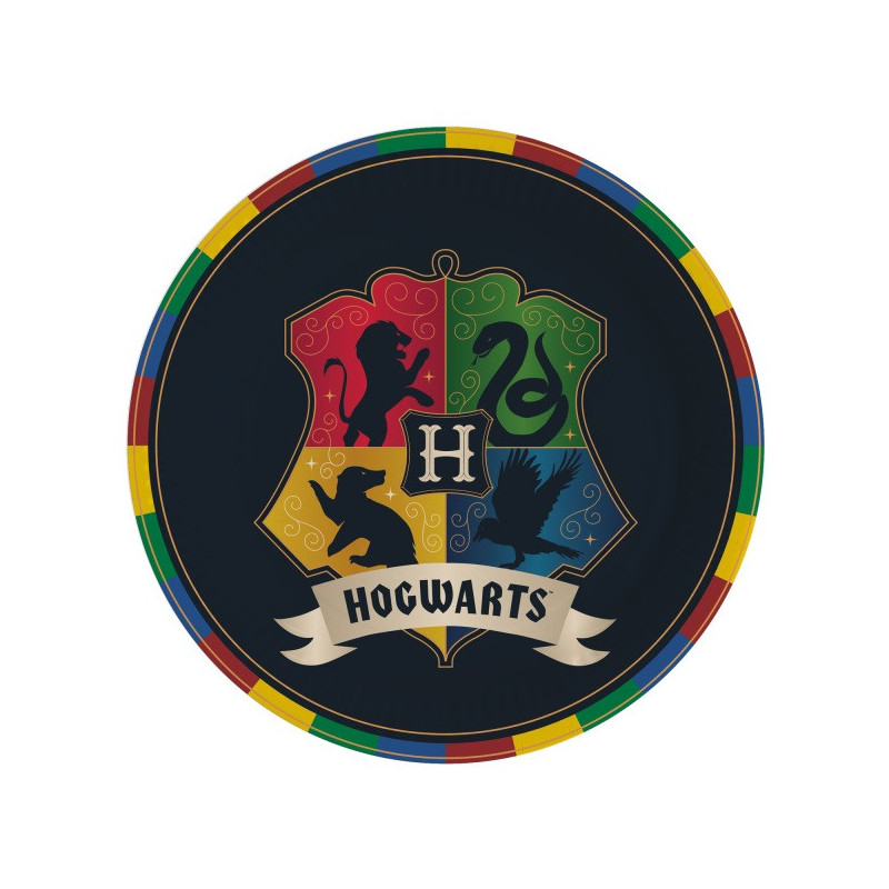 Assiettes Hogwarts Harry Potter