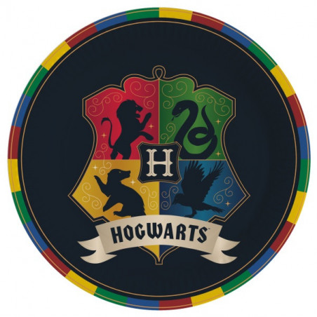 Assiettes Hogwarts Harry Potter