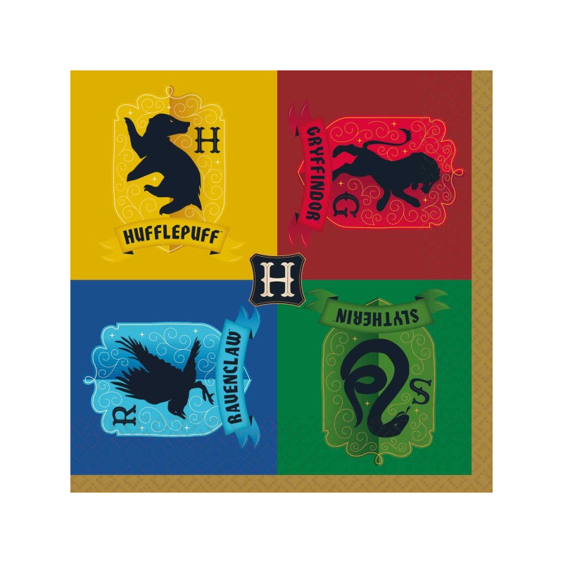Serviettes Thème Harry Potter