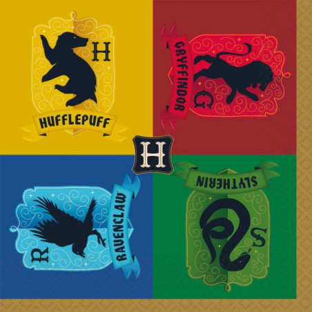 Serviettes Thème Harry Potter