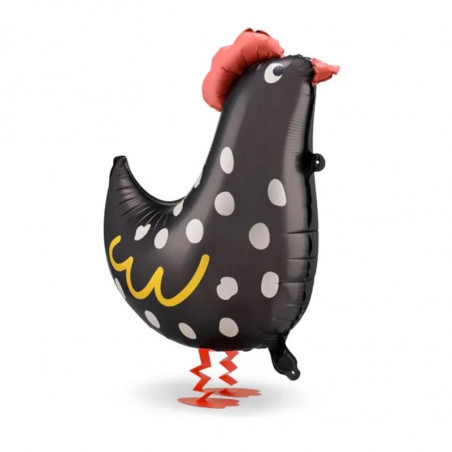 Ballon qui marche Poule Noire