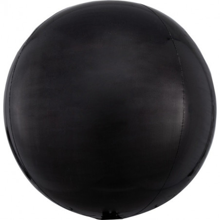 Ballon Miroir Noir Uni