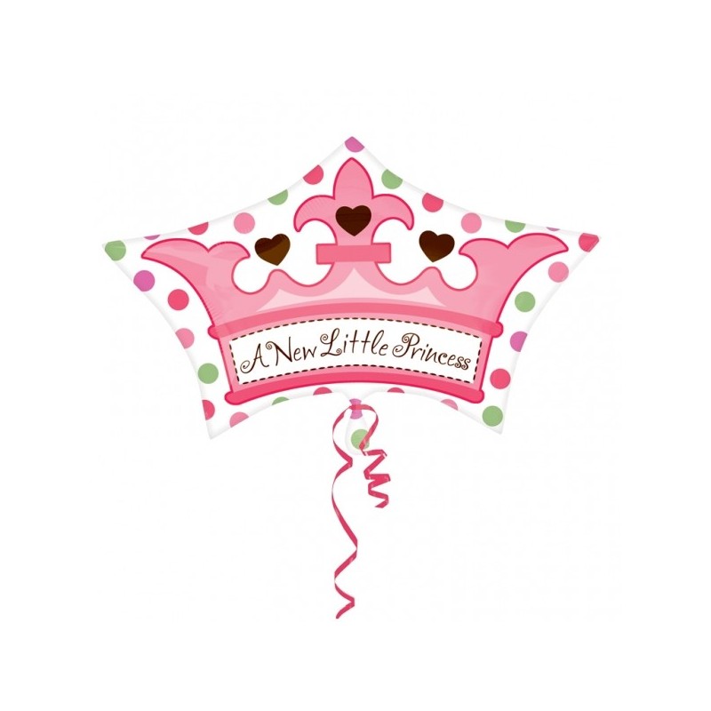 Decoration De Fete Ballon Couronne A Little Princess