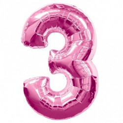 Ballon Geant Chiffre 3 Rose Pour Feter Un Anniversaire Ballon Geant Chiffre 3 Rose Pour Feter Un Anniversaire