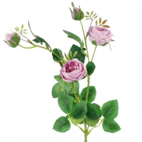 Roses Tintagel Parme Fleurs Artificielles Premium