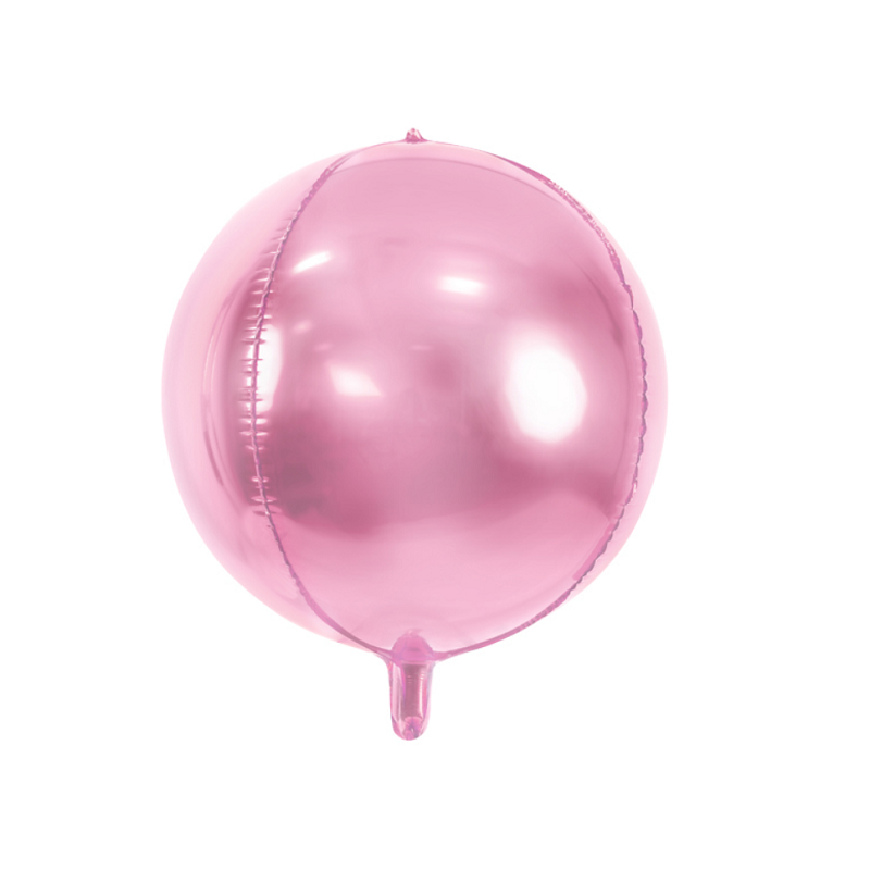 Ballon Rond Orb Rose