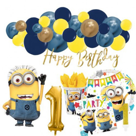 Box Décoration Anniversaire Minions