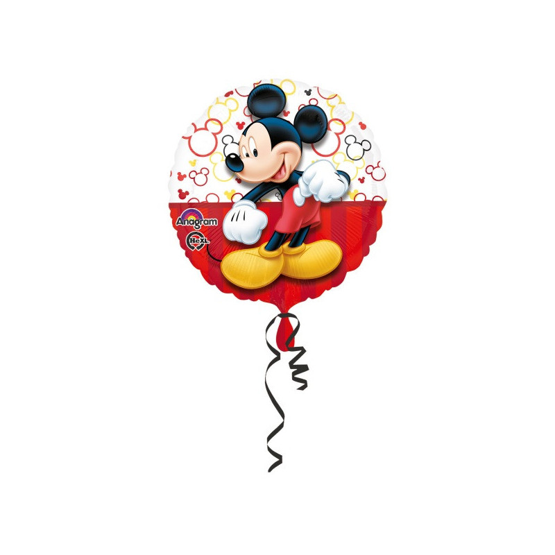Ballon à thème Minnie mouse et Mickey mouse Pour grande tête