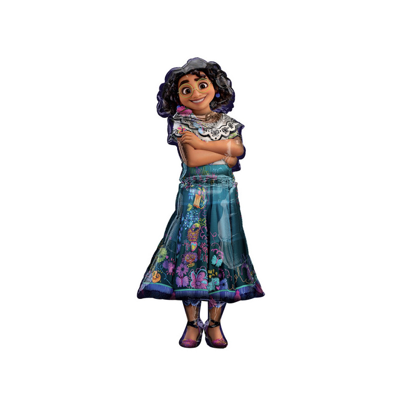 Ballon Mirabel Encanto à gonfler à l'air et tient tout seul !