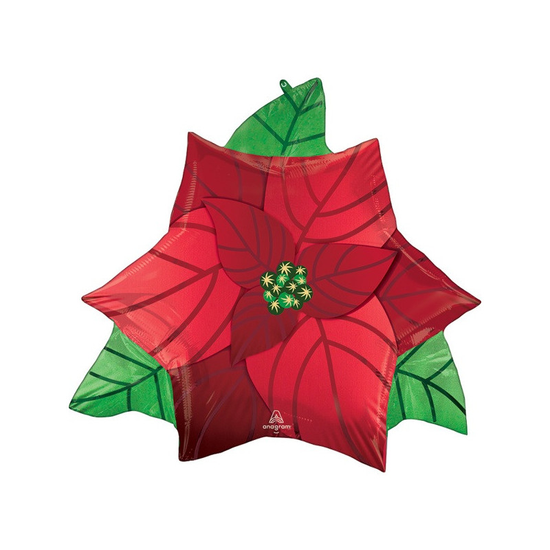 Ballon Alu Poinsettia