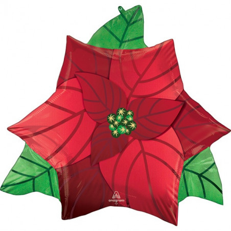 Ballon Alu Poinsettia