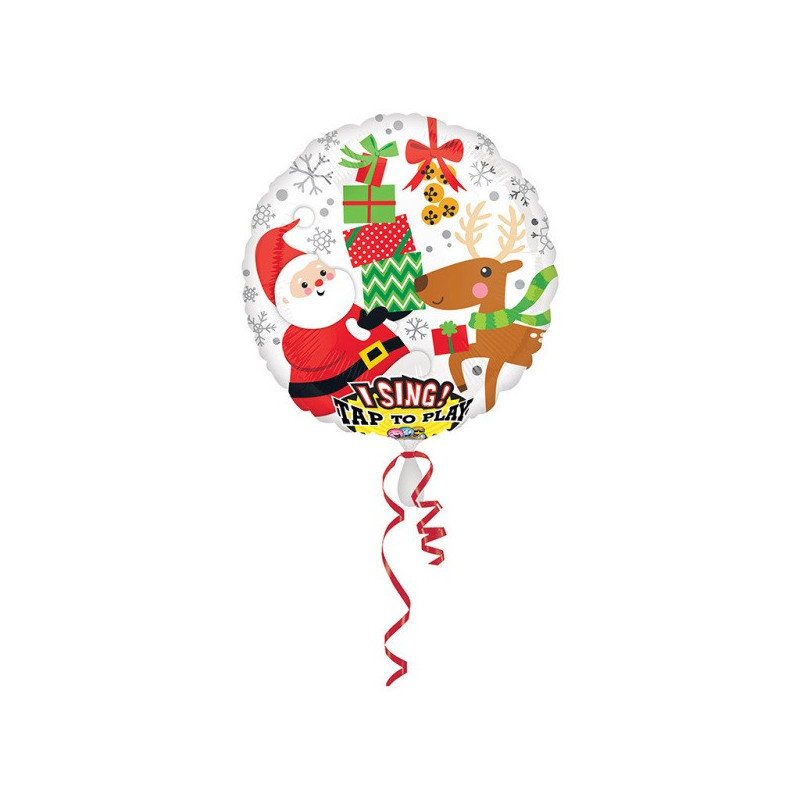 Ballon Qui Chante "Jingle Bells"