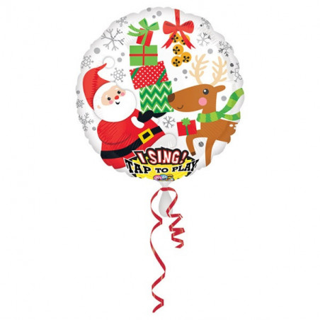 Ballon Qui Chante "Jingle Bells"