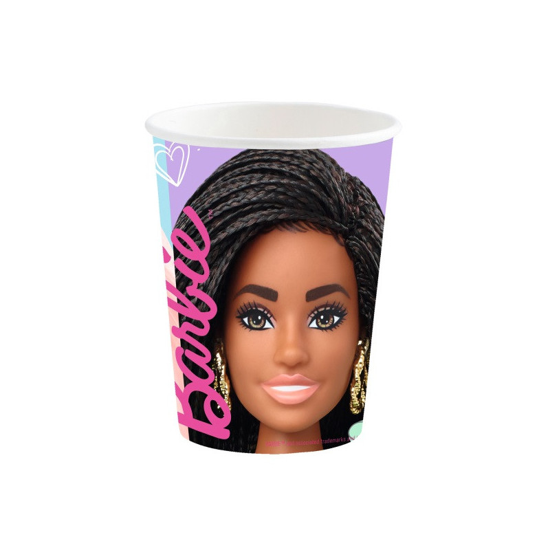 Gobelets à thème Barbie