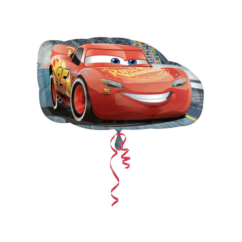 Ballon XXL Cars Voiture Rouge Mc Queen