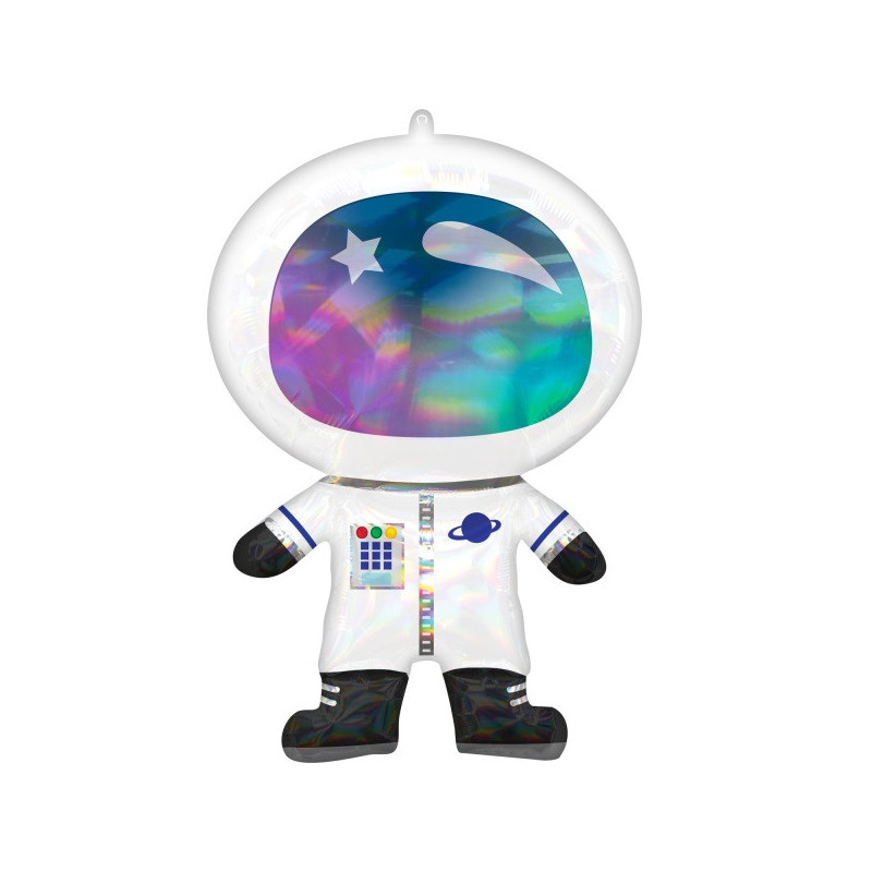 Ballon Astronaute Effet Holographique