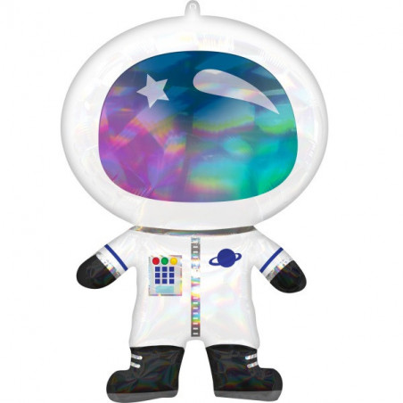 Ballon Astronaute Effet Holographique
