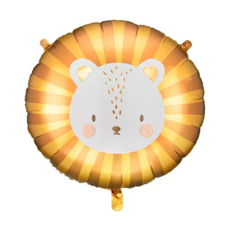 Ballon XL Rond Lion Roi de la Jungle