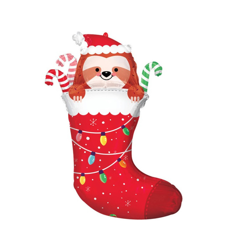 Grand Ballon XXL Chaussette de Noël