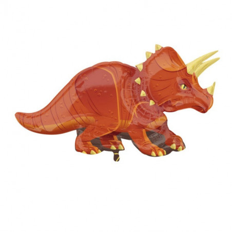 Ballon Alu XXL Dinosaure Tricératops