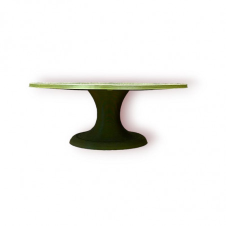 Stand à Gâteau rond 30cm vert olive