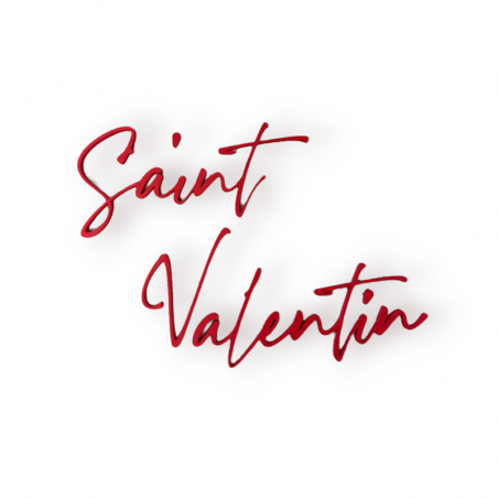 Panneau Saint Valentin Rouge